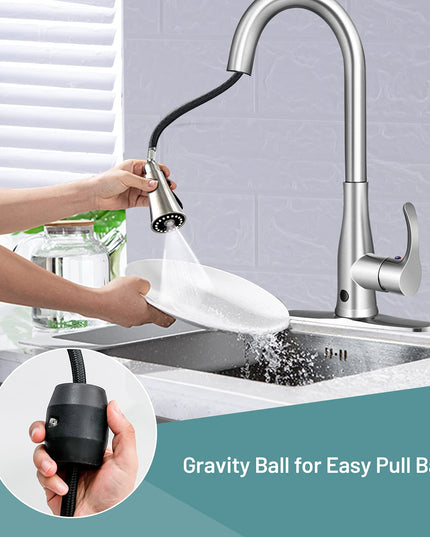 Giantex 304 Stainless Steel Touchless Kitchen Faucet