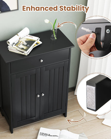 Giantex  Freestanding Bathroom Storage Cabinet