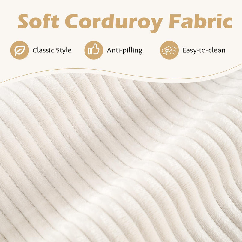 Giantex Sectional Couch for Living Room | U-Shaped Sofa with Double Chaise