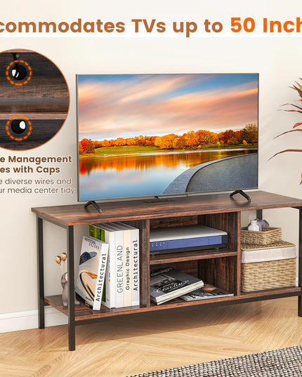 Giantex TV Stand for Bedroom, Entertainment Center for 50 Inch TV