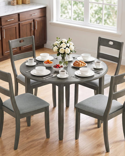 Giantex Wooden Dining Chairs Set of 2/4 for Restaurant