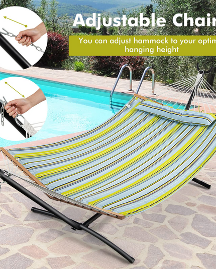 Hammock Swing Camping Hammock for Stand with Spreader Bar