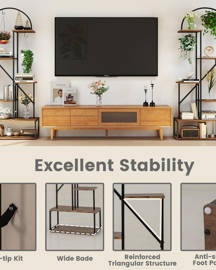 Giantex 6 Tier Tall Plant Stand Indoor for Living Room Balcony