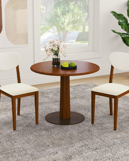 Giantex Sherpa Dining Chairs Set of 4
