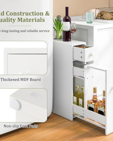 Giantex Small Bathroom Storage Cabinet