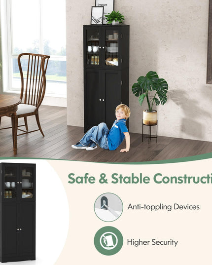 63.5" Pantry Organizers and Storage - Giantex