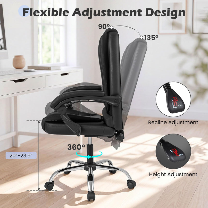Giantex Office Executive Chair with Linkage Armrests