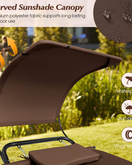 Giantex Outdoor Hammock with Canopy