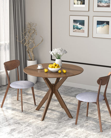 3 Piece Dining Table and Chair Set - Giantex