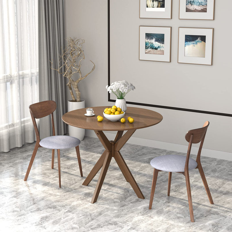 3 Piece Dining Table and Chair Set - Giantex