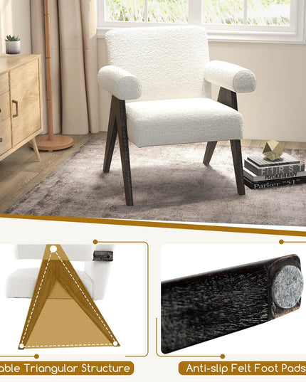 Giantex Modern Mid Century Accent Chair