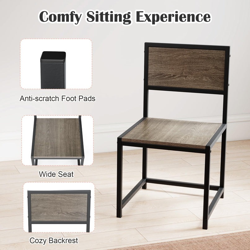 Giantex 3 Piece Dining Table Set for 2