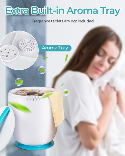 Giantex Towel Warmer Bucket - Hot Towel Warmer for Bathroom Spa