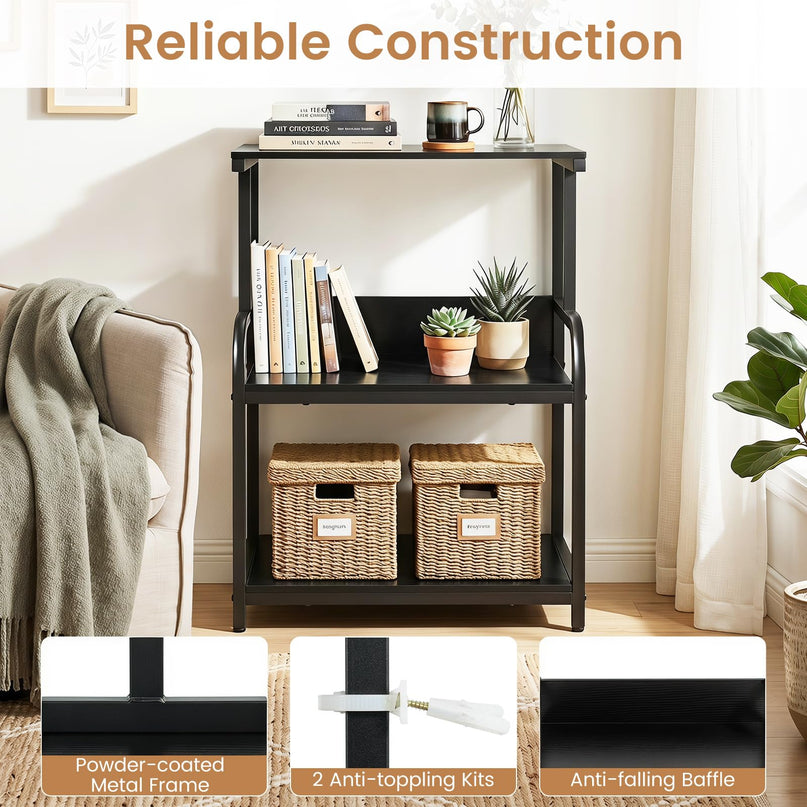 Giantex Rolling Printer Stand with Adjustable Storage Shelf