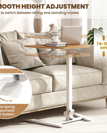 Bureau debout mobile Giantex à roulettes