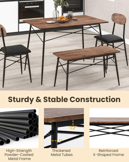 Giantex Dining Table Set for 4