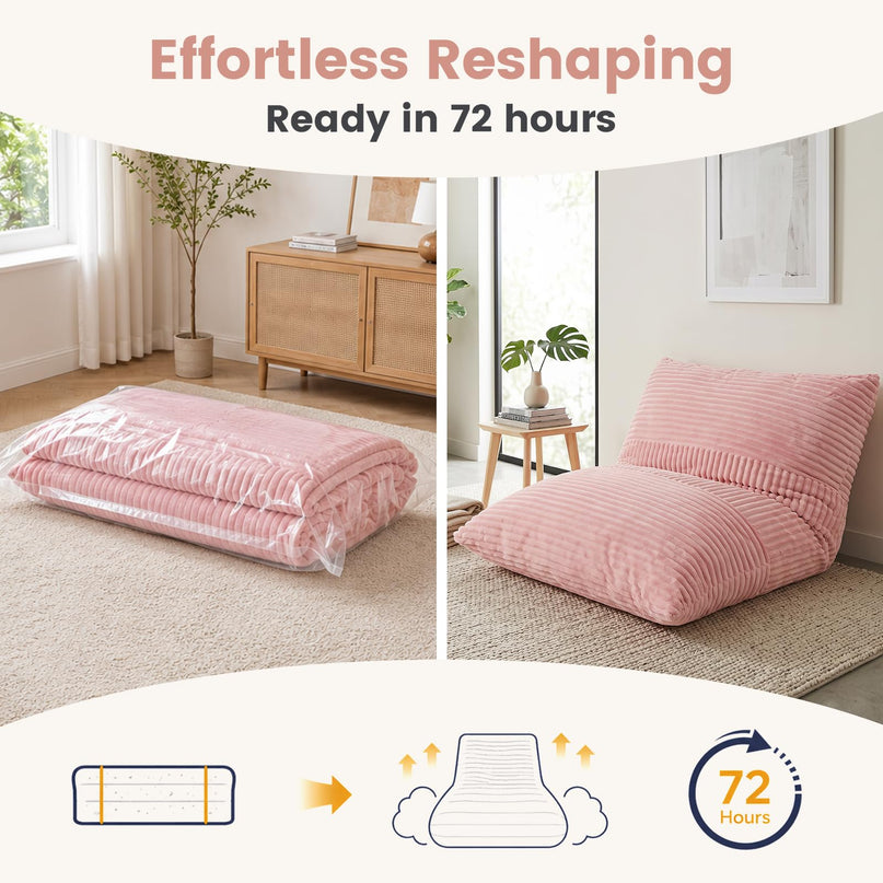 GIANTEX 3-in-1 Large Bean Bag Chair