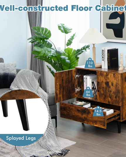 Giantex Storage Cabinet Buffet Sideboard