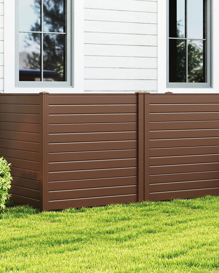 Giantex Outdoor Privacy Screen | 48''W x 48''H Decorative Air Conditioner Fence
