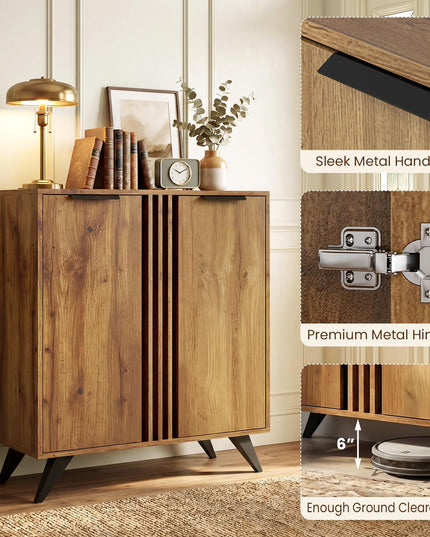 Giantex Shoe Storage Cabinet for Entrance Hallway Foyer Living Room