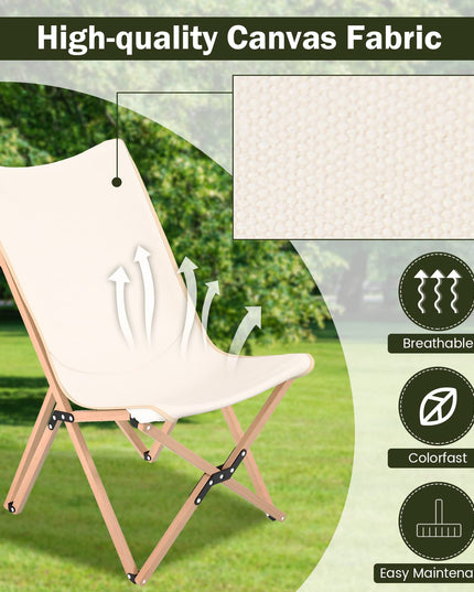 Camping Chairs 2 Pack - Giantex