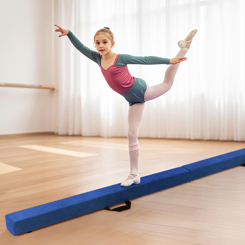 Giantex 9FT Balance Beam Folding Gymnastics Beam