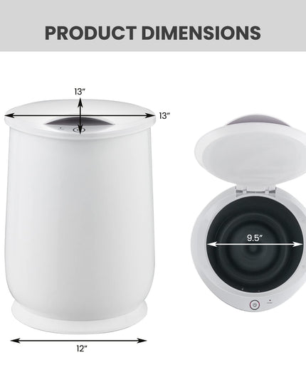 Giantex Towel Warmer Bucket for Bathroom, 21 L