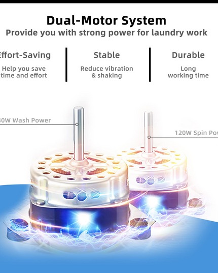 Giantex Portable Washing Machine, 13lbs Mini Twin Tub