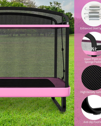 Giantex 6 FT Trampoline for Kids with Swing