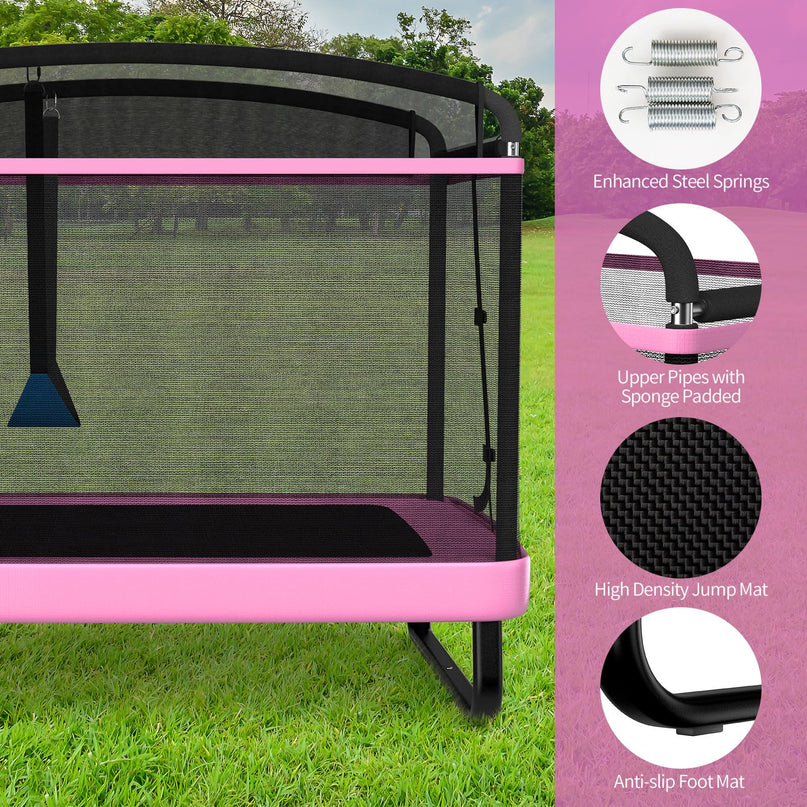 Giantex 6 FT Trampoline for Kids with Swing