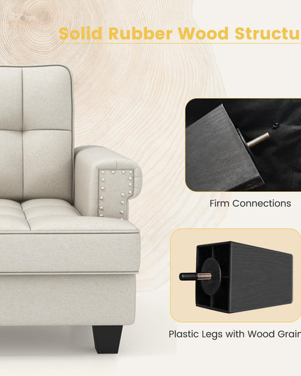 Giantex Mid Century Modern Accent Chair