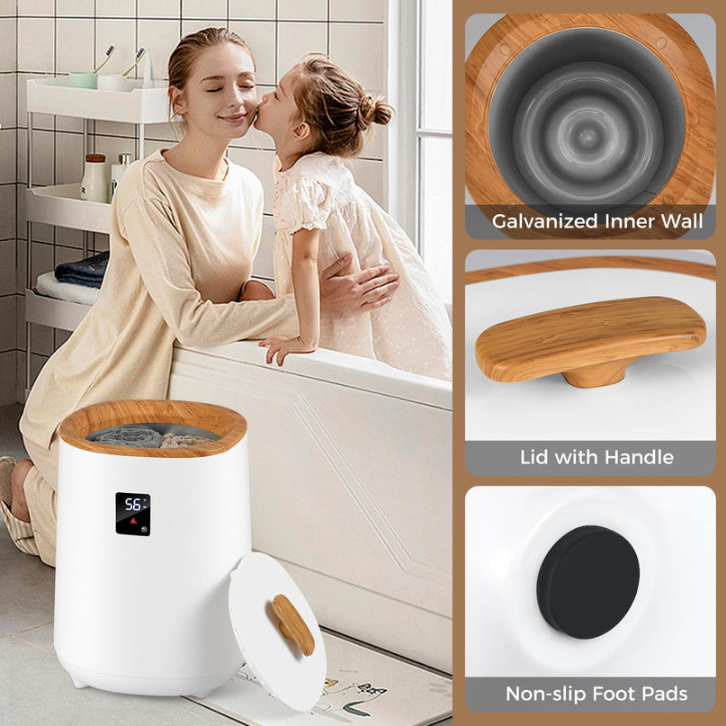 Giantex Towel Warmer Large Towel Heater with LED Display & Auto Shut Off