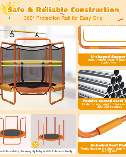 Giantex 60" Toddler Trampoline