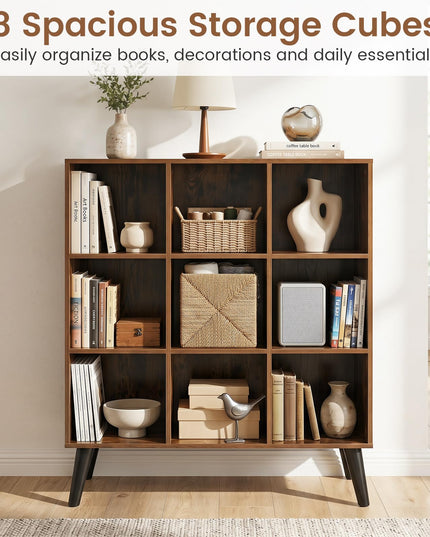 Giantex 8-Cube Bookshelf for Living Room & Home Office