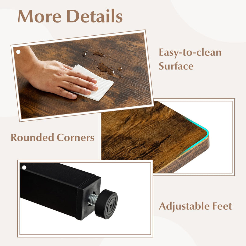 Giantex 2 ier Coffee Table with Storage Shelf for Living Room