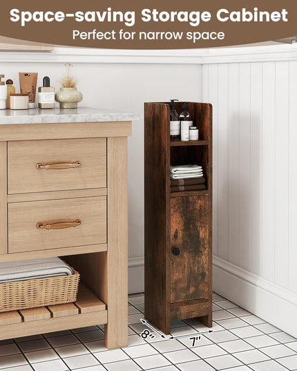 Giantex Slim Bathroom Cabinet for Bathroom