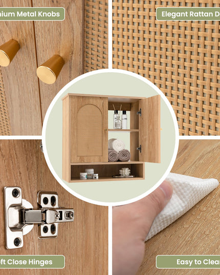 Giantex Medicine Cabinet,Over Toilet Storage Cabinet