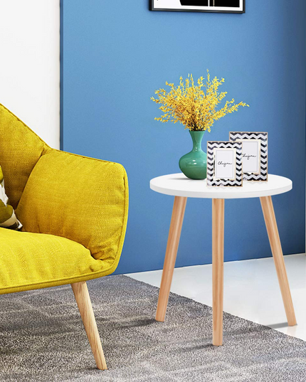 Giantex Round Coffee End Table