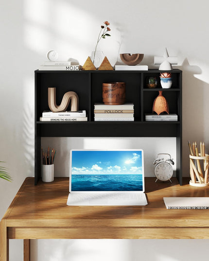 Étagère de bureau Giantex avec 4 niveaux pour bureau d'ordinateur (25,4 cm P x 94 cm L x 72,4 cm H)