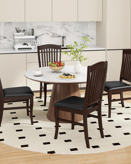 Giantex Wooden Dining Chairs Set for Restaurant