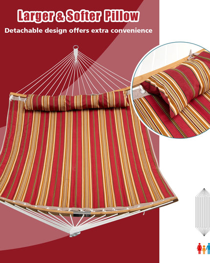 Giantex Hammock with Detachable Pillow Outdoor Hanging Chair (Hammock Stand Not Included)