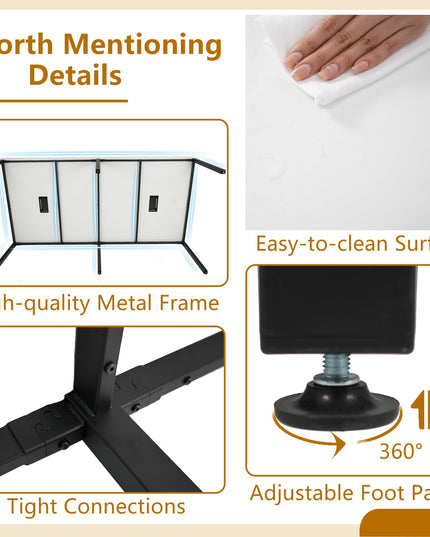 Giantex 94.5"x 48" Conference Table for 8-10 People