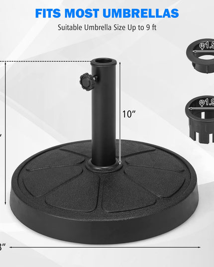 Giantex 31/40 lbs Patio Umbrella Base