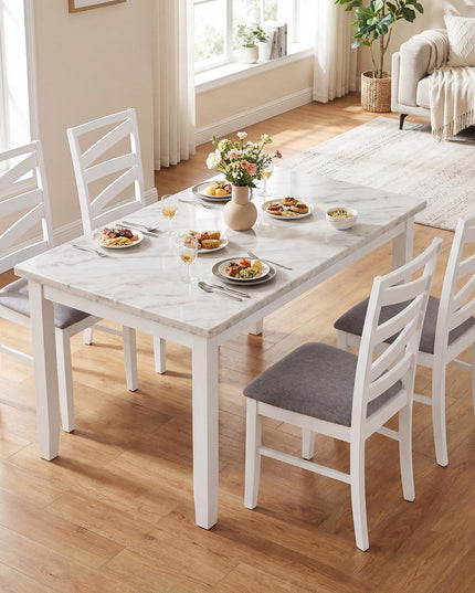 Giantex Kitchen Chairs with Tall Backrests for Dining Room