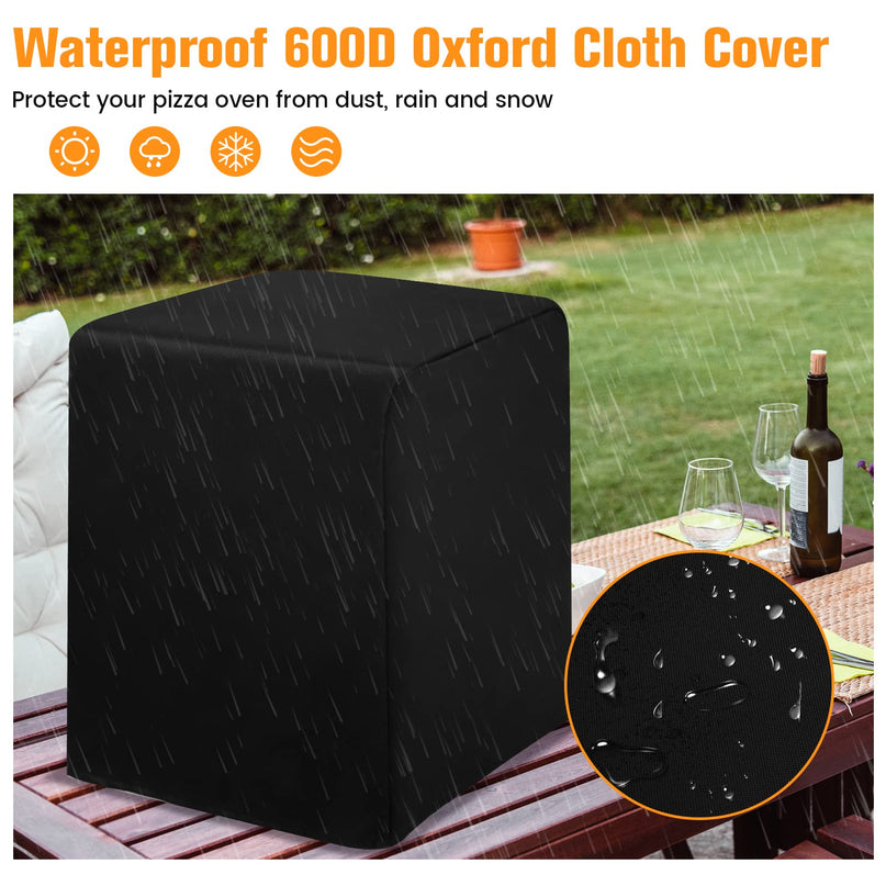4-in-1 Outdoor Pizza Oven - Giantex