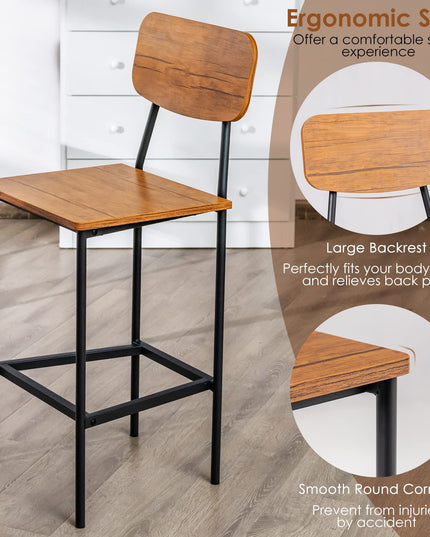 5-Piece Dining Table Set - Giantex