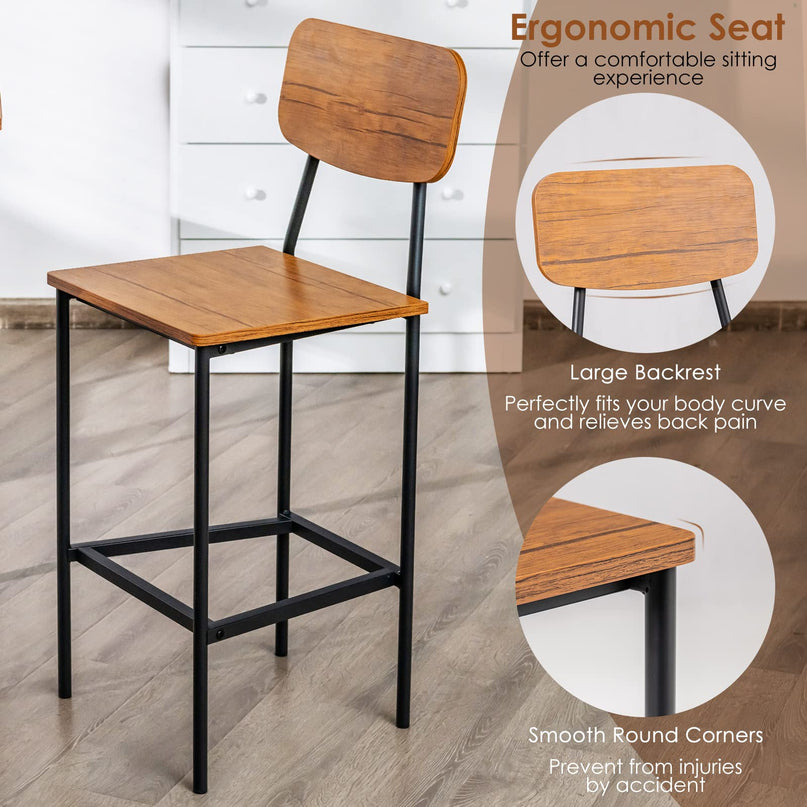 5-Piece Dining Table Set - Giantex