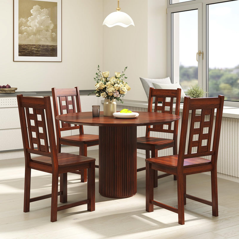 Giantex Wooden Dining Chairs Set for Kitchen