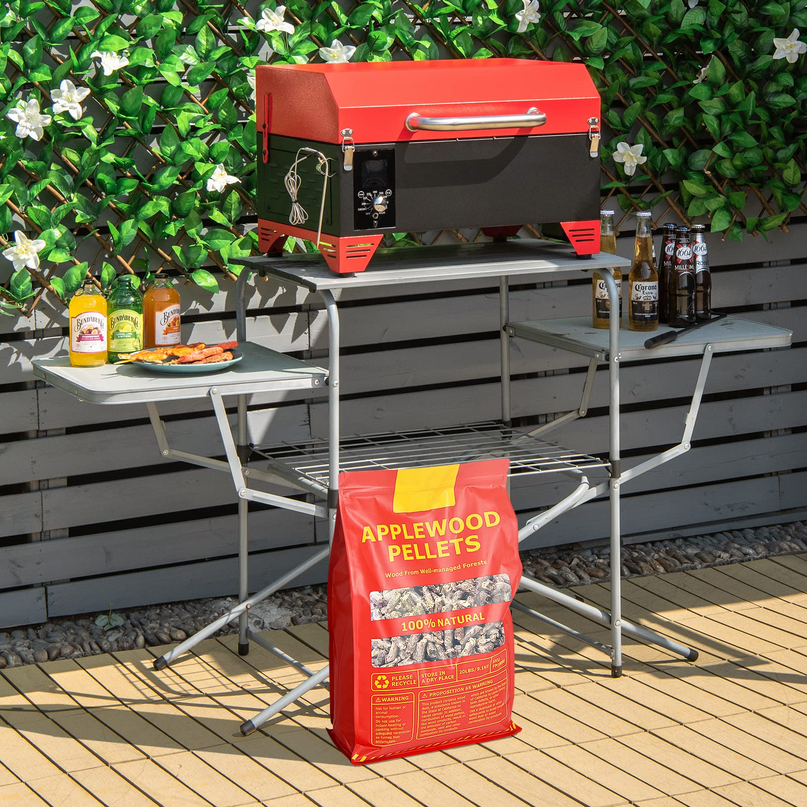 All Natural Hardwood Pellets with Fruity Flavour for Grilling Smoking Bake Roast BBQ
