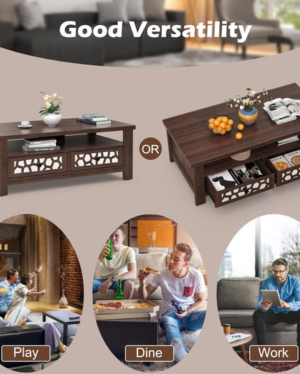 Giantex 3-Tier Coffee Table